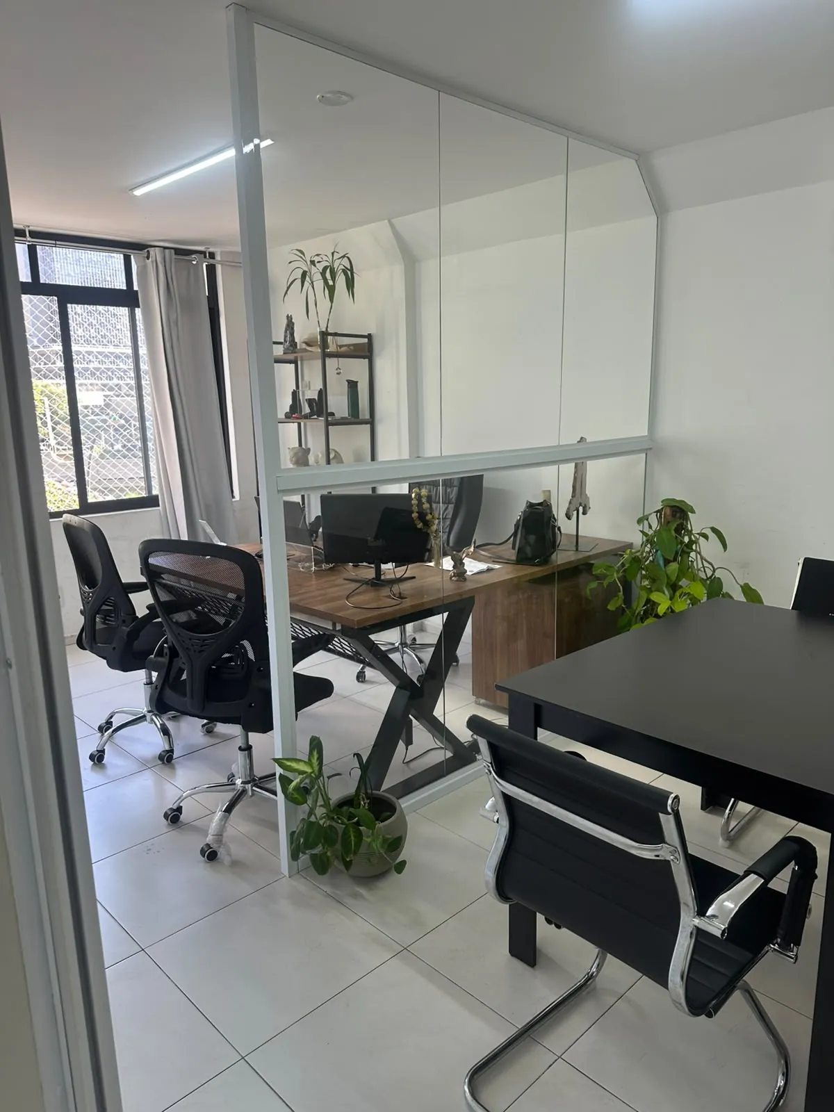 Sala de trabalho do escritório